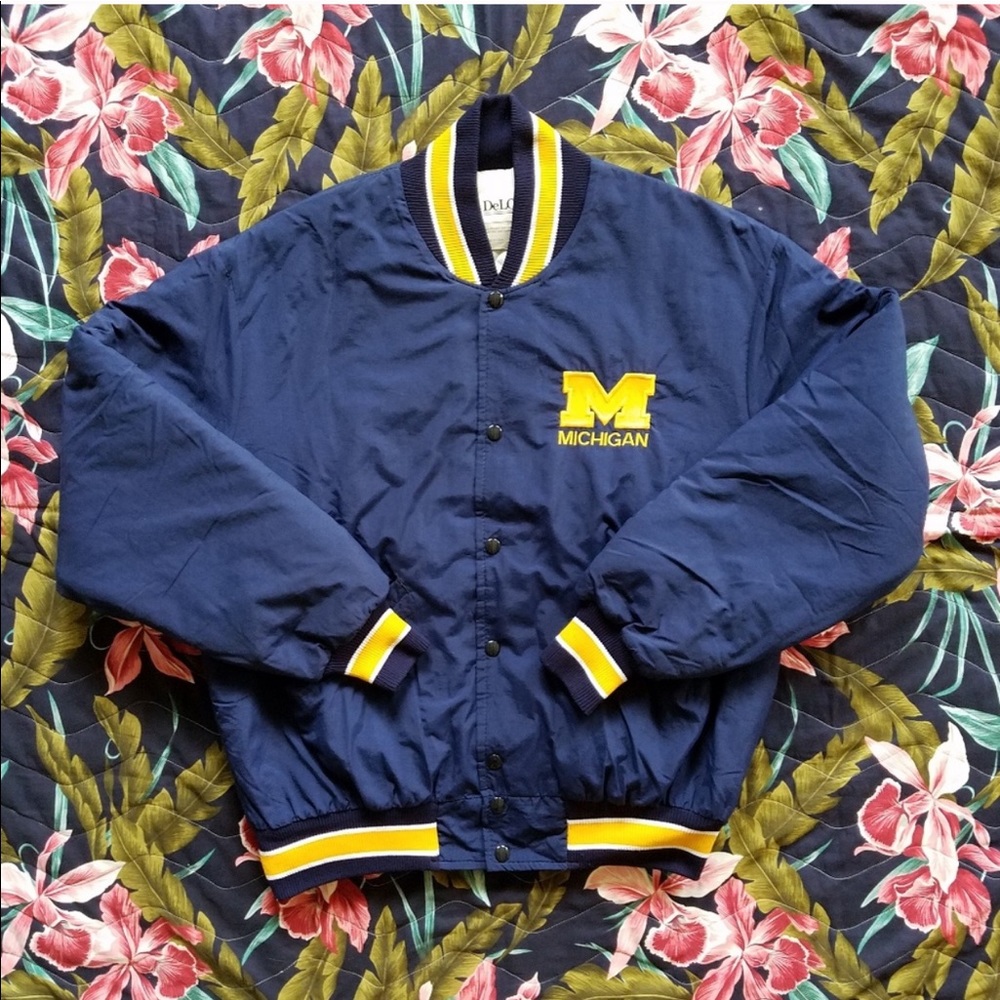 DeLong University of Michigan Varsity Bomber